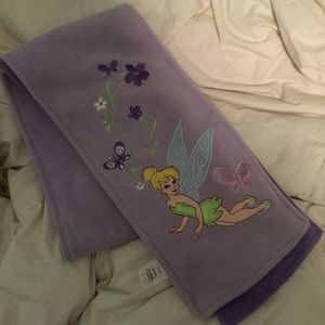 Tinker bell purple soft scarf